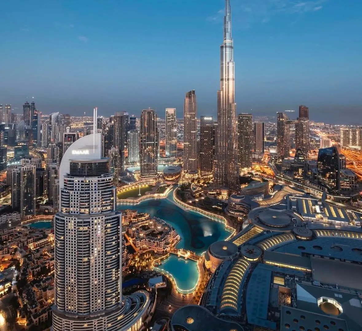 4Br Address Fountains With Infinity Pool & Full Burj Khalifa Views Lejlighed Dubai