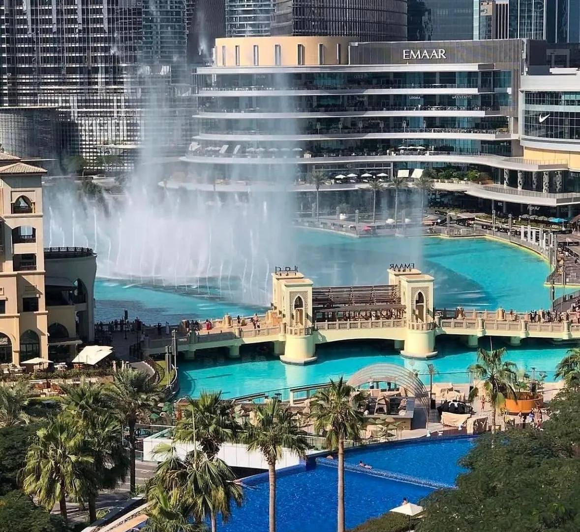 4Br Address Fountains With Infinity Pool & Full Burj Khalifa Views Lejlighed Dubai