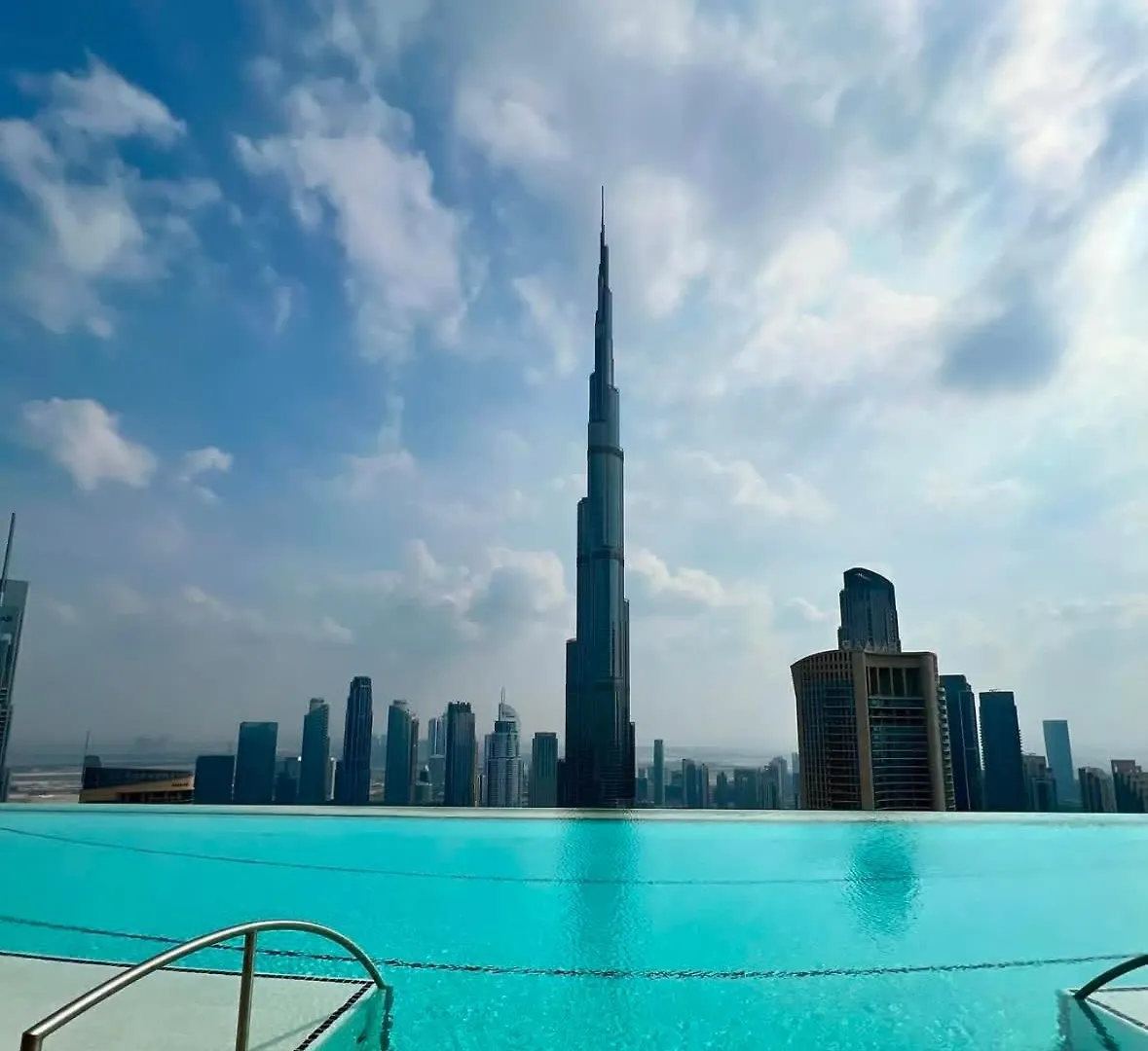 4Br Address Fountains With Infinity Pool & Full Burj Khalifa Views Apartment Dubai
